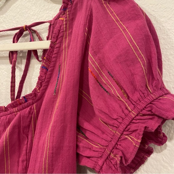 NWT Free People Serotonin Corset Top in Raspberry Sherbet S - Picture 12 of 16